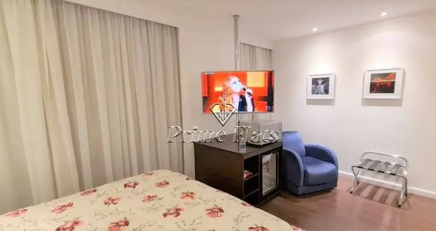 Flat disponível para venda no mercure vila olimpia, com 25m², 1 dormitório e 1 vaga de garagem