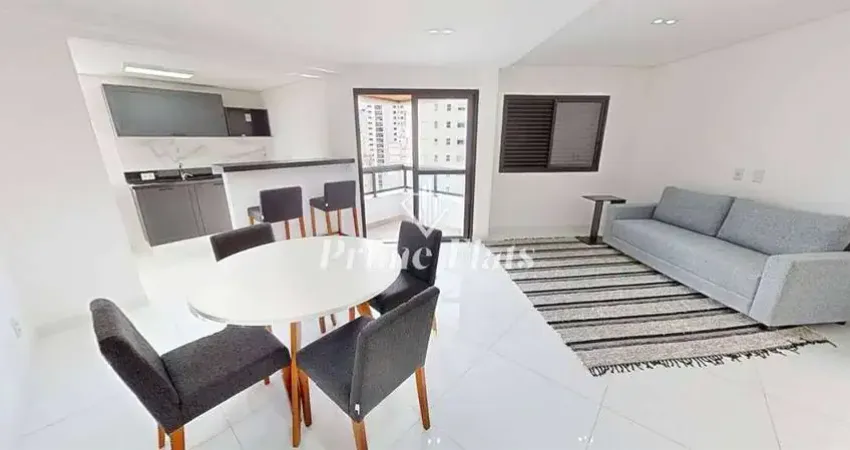 Flat disponível para locação no the first free flex residence no jardins, com 55m², 2 dormitórios e 1 vaga