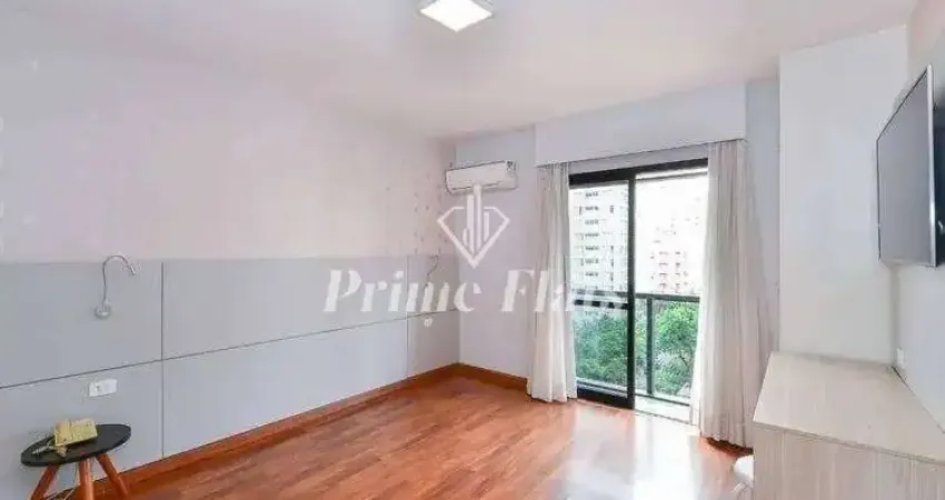 Flat disponível para locação no hotel intercity interative jardins, com 23m², 1 dormitório e 1 vaga