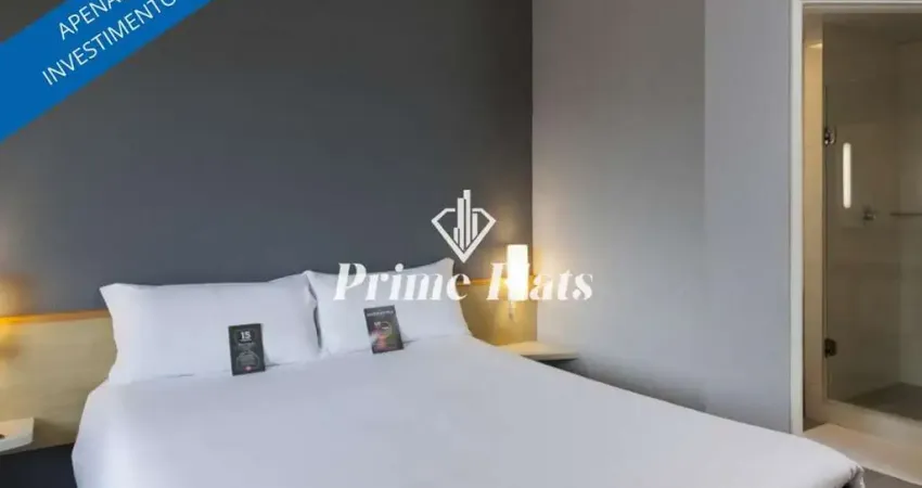 Flat disponível para venda no hotel ibis campinas, com 18m², 1 dormitório e 1 vaga