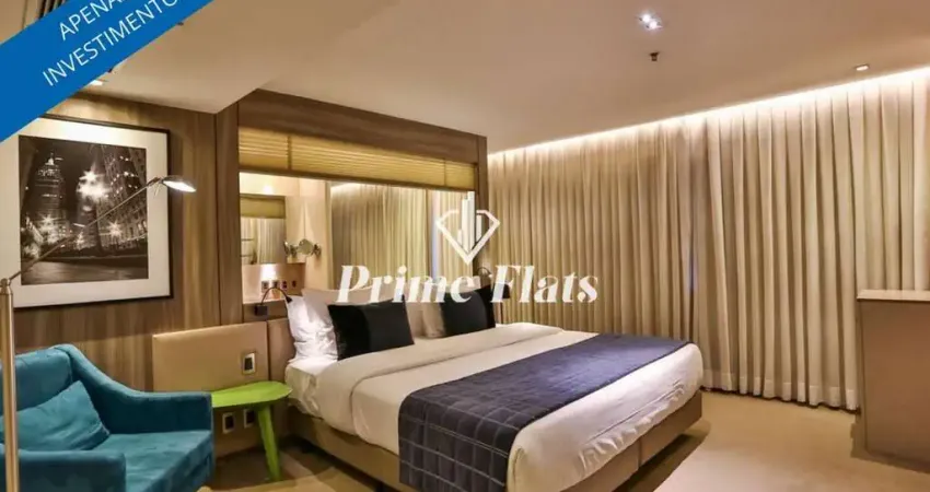 Flat disponível para venda no radisson vila olímpia, com 31m², 1 dormitório e 1 vaga