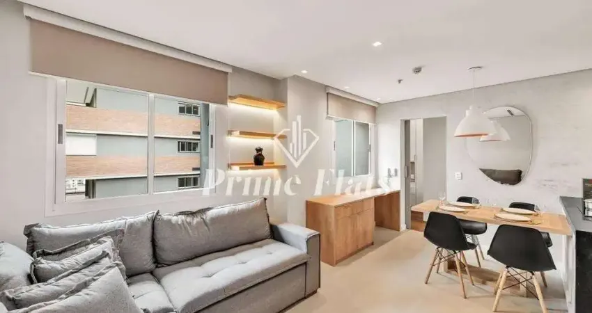 Flat disponível para venda no wyndham são paulo paulista, com 50m², 1 dormitórios e 1 vaga