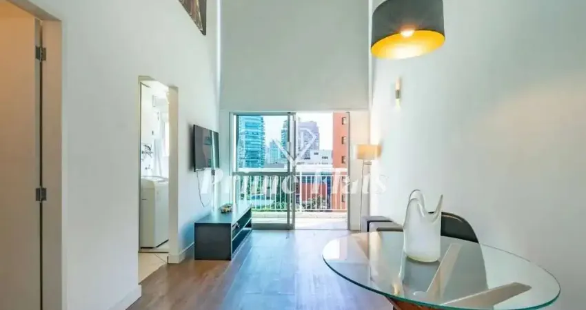 Flat disponível para locação no the blue loft, com 44m², 1 dormitório e 1 vaga de garagem