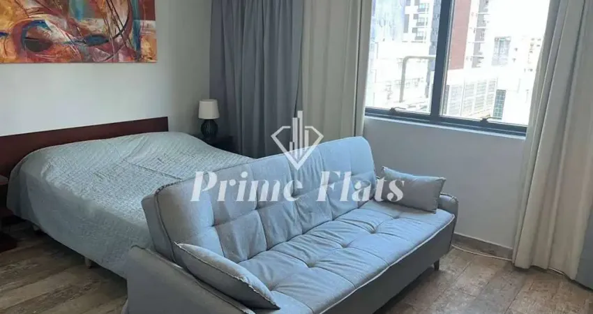 Flat disponível para locação no Meliá Ibirapuera, com 26m², 1 dormitório e 1 vaga