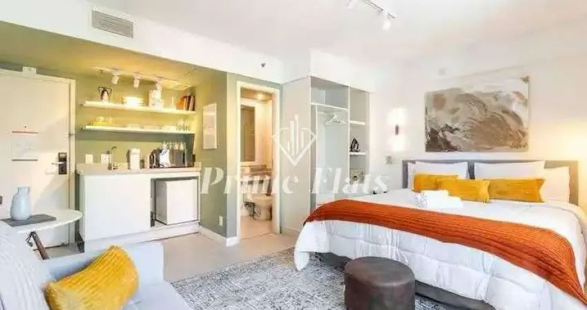 Flat disponível para locação no Meliá Ibirapuera, com 26m², 1 dormitório e 1 vaga