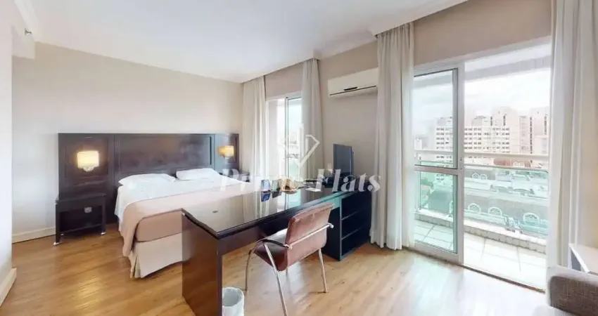 Flat disponível para venda no transamérica executive perdizes, com 29m², 1 dormitório e 1 vaga