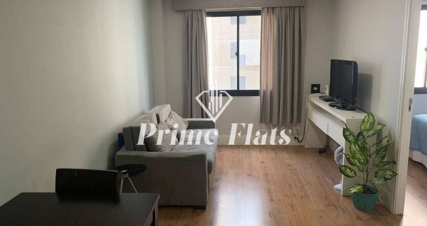 Flat disponível para locação no Aparthotel Adagio Sao Paulo Moema, com 39m², 1 dormitório e 1 vaga de garagem