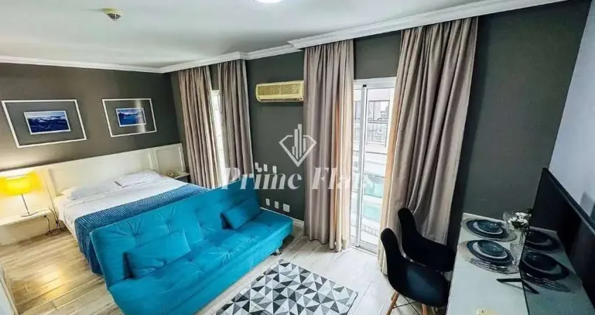 Flat disponível para venda no Transamérica Executive Perdizes, com 29m², 1 dormitório e 1 vaga
