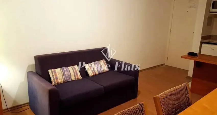 Flat disponível para venda no Mercure São Paulo Moema Times Square Hotel, com 33m², 1 dormitório e 1 vaga de garagem