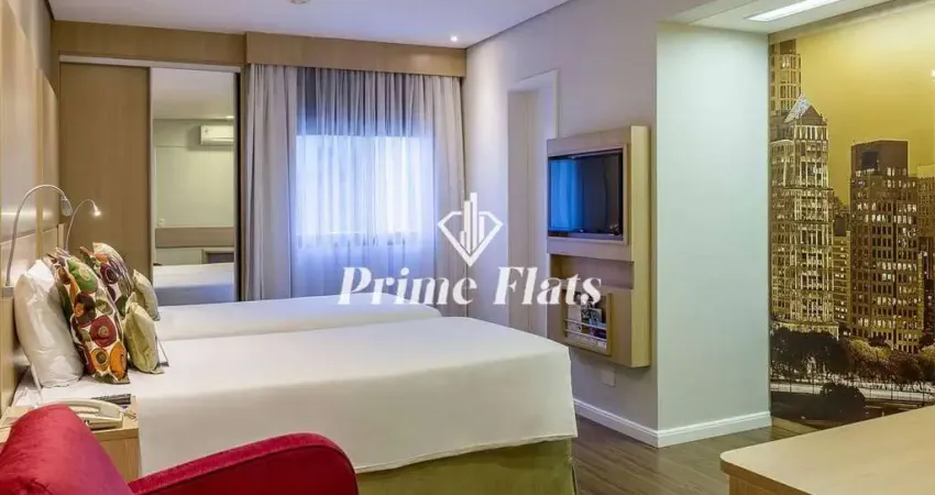 Flat disponível para venda no mercure são paulo nações unidas, com 27m², 1 dormitório e 1 vaga de garagem