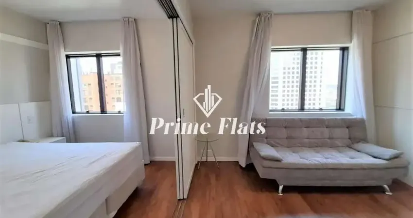 Flat disponível para locação no bristol the time hotel, com 1 dormitório e 1 vaga de garagem