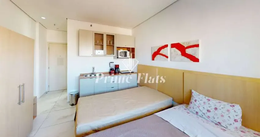 Flat disponível para venda no transamerica executive nova paulista, com 30m², 1 dormitório e 1 vaga