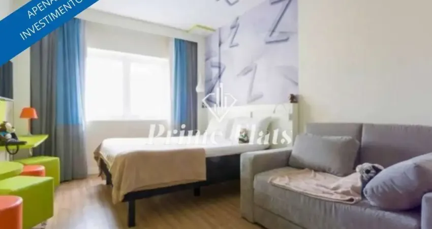 Flat disponível para venda no ibis styles são paulo barra funda, com 19m², 1 dormitório e 1 vaga