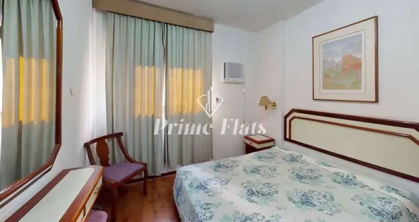 Flat disponível para locação no the plazza residence flat no jardim paulista, com 40m², 1 dormitório e 1 vaga de garagem