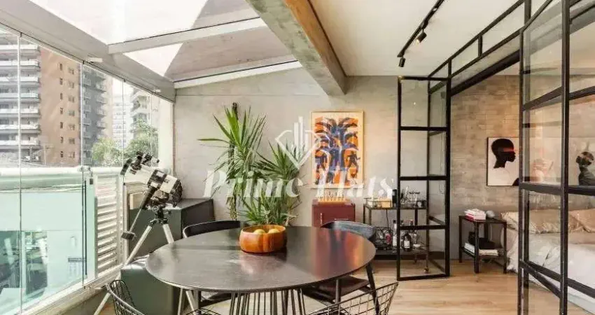 Flat disponível para venda no summit pinheiros, com 42m², 1 dormitório e 1 vaga