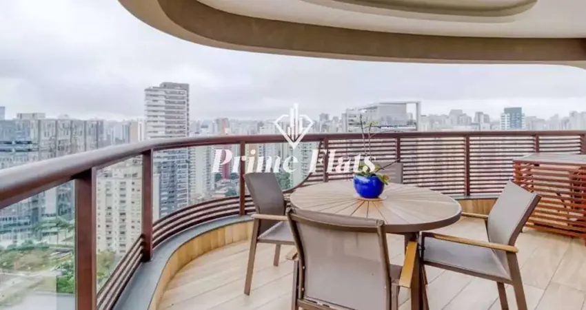 Flat disponível para locação no cyrela by pininfarina no itaim bibi, com 49m², 1 dormitório e 1 vaga