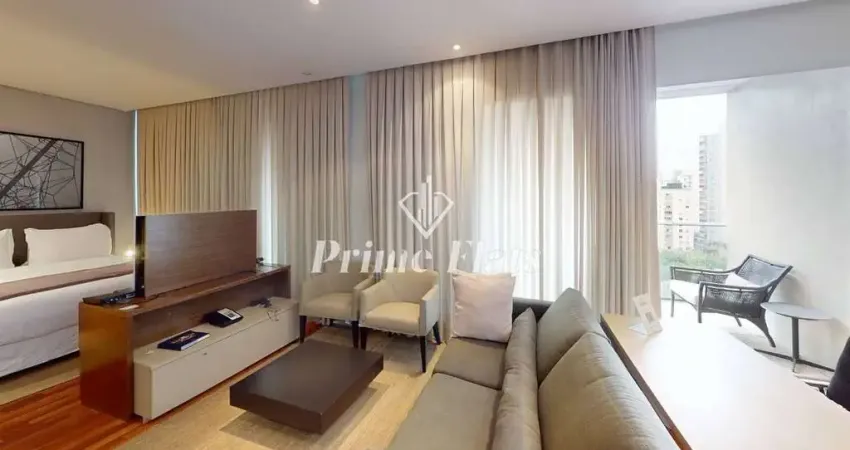 Flat disponível para locação no fl residence, com 42m², 1 dormitório e 1 vaga de garagem