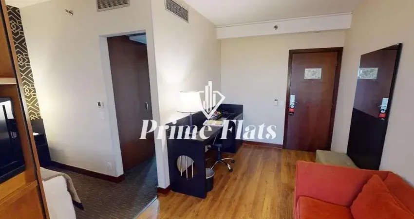 Flat disponível para venda no estanplaza funchal faria lima, com 28m², 1 dormitório e 1 vaga de garagem