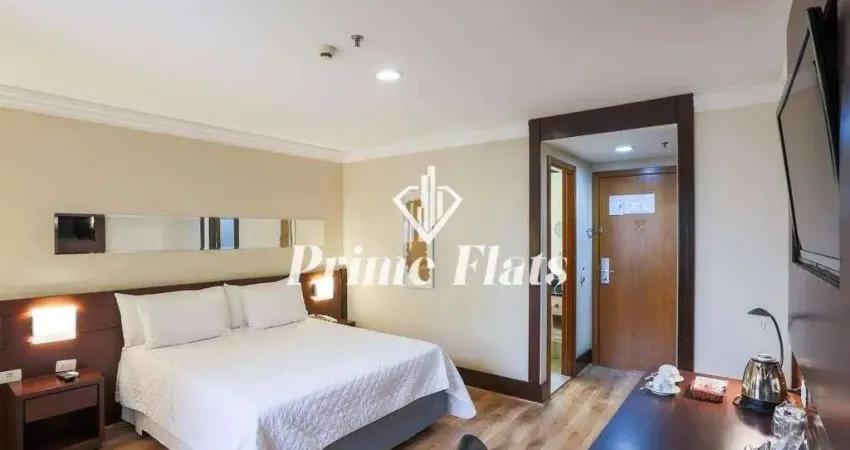 Flat disponível para venda no transamérica executive congonhas, com 25m², 1 dormitório e 1 vaga