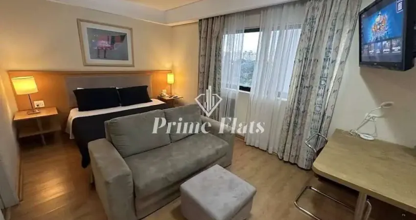 Flat disponível para venda no hotel bienal suítes, com 28m², 1 dormitório e 1 vaga