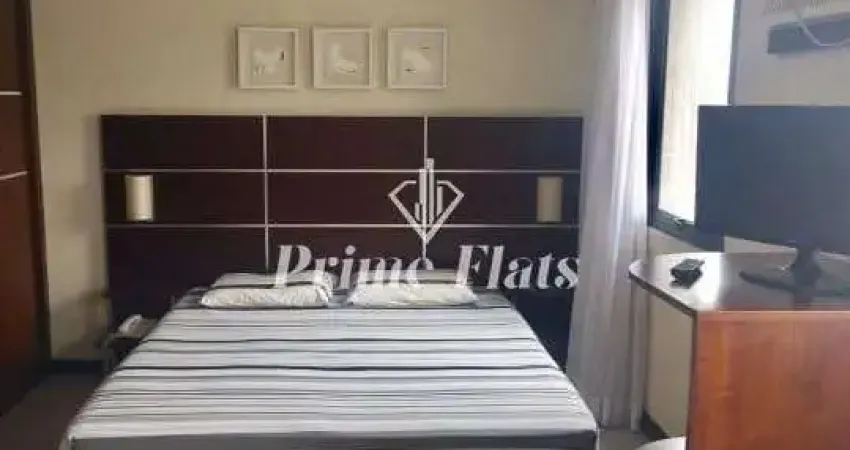 Flat disponível no transamérica executive chácara santo antônio, com 28m², 1 dormitório e  1 vaga