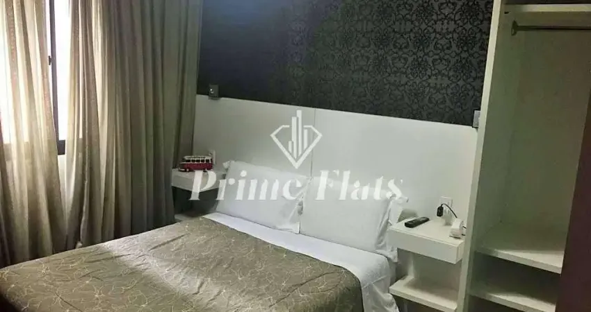 Flat disponível para locação no hotel slaviero essential são paulo moema, com 26m², 1 dormitório e 1 vaga