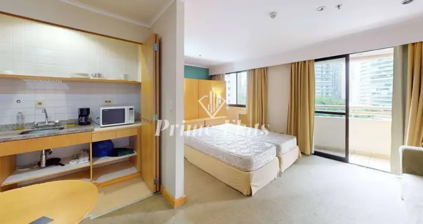 Flat disponível para locação no hotel slaviero essential são paulo ibirapuera, com 35m², 1 dormitório e 1 vaga