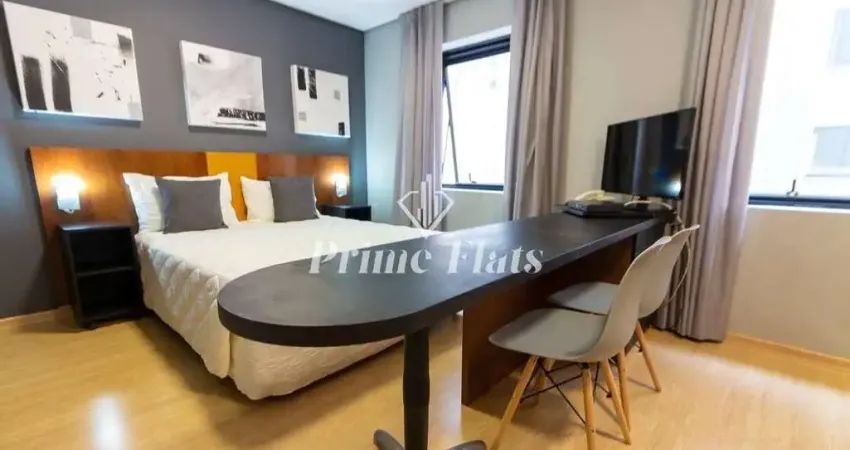Flat disponível para locação no mercure são paulo moema times square hotel, com 30m², 1 dormitório e 1 vaga de garagem