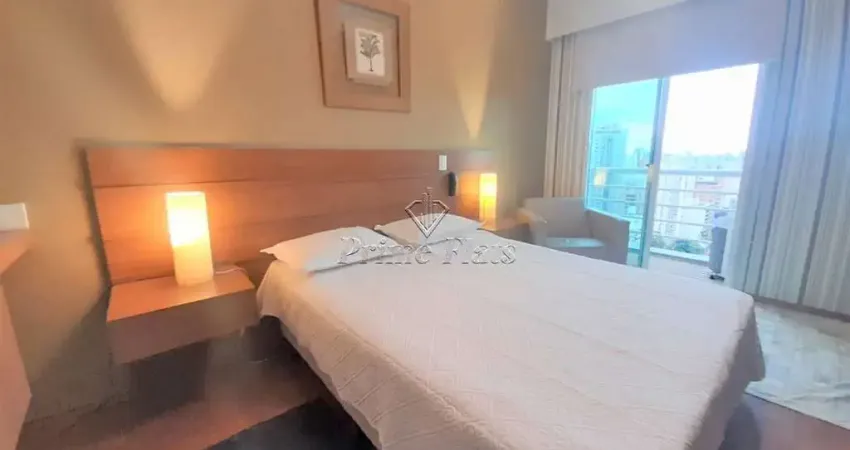 Flat disponível para locação no comfort ibirapuera, com 26m², 1 dormitório e 1 vaga de garagem