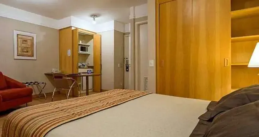 Flat disponível para venda no transamérica executive bela cintra no jardim paulista, com 30m², 1 dormitório e 1 vaga