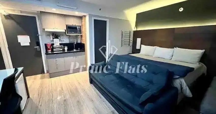 Flat disponível para locação no meliá ibirapuera, com 26m², 1 dormitório e 1 vaga