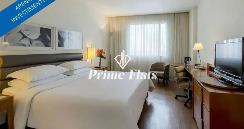 Flat disponível para venda no grand mercure são paulo vila olimpia, com 24m², 1 dormitório e 1 vaga de garagem