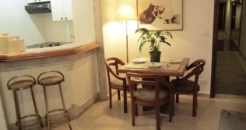 Flat disponível para locação no golden tower residence no itaim bibi, com 42,22m², 1 dormitório e 1 vaga