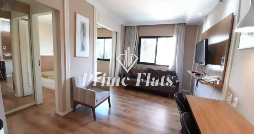 Flat disponível para locação no the universe paulista, com 30m², 1 dormitório e 1 vaga de garagem