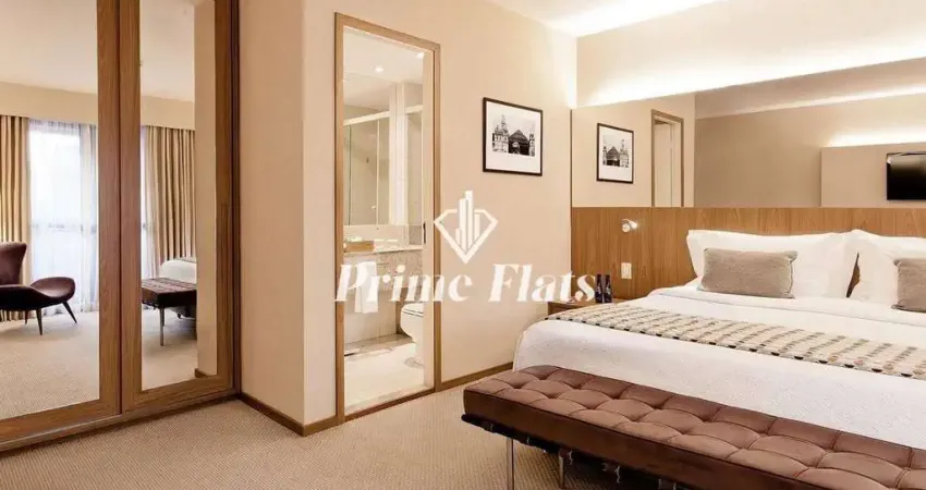 Flat disponível para venda no Radisson Blu São Paulo, com 32m², 1 dormitório e 1 vaga