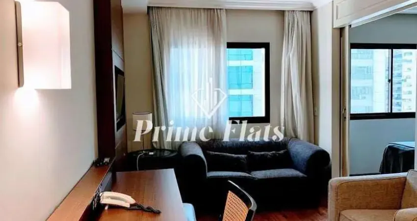 Flat disponível para locação no the world, com 30m², 1 dormitório e 1 vaga de garagem