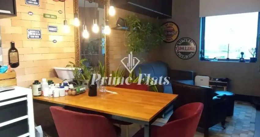 Flat disponível para locação no green place ibirapuera, com 38m², 1 dormitório e 1 vaga