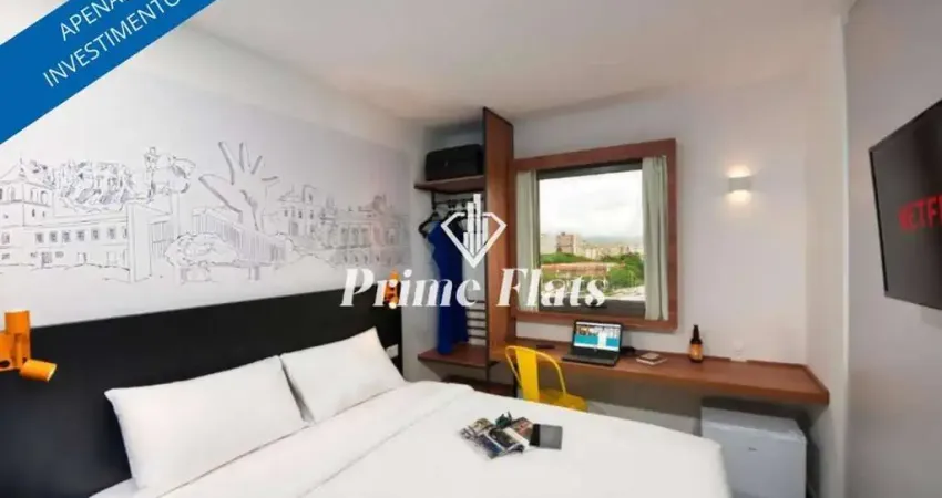 Flat disponível para venda b&b hotel são paulo luz, com 15m², 1 dormitório e 1 vaga