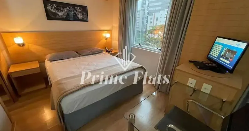 Flat disponível para locação no astron riema paulista classic flat na consolação, com 33m², 1 dormitório e 1 vaga de garagem