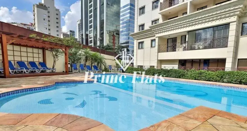 Flat disponível para locação no quality suítes long stay vila olímpia, com 52m², 2 dormitórios e 1 vaga