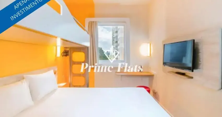 Flat disponível para venda no Íbis Budget São Caetano, com 13m², 1 dormitório e 1 vaga