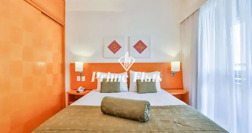 Flat disponível para venda no Quality Hotel Paulista, com 29m², 1 dormitório e 1 vaga de garagem