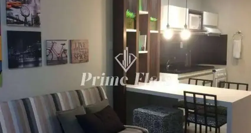 Flat disponível para locação no Le Bougainville, com 42m², 1 dormitório e 1 vaga de garagem