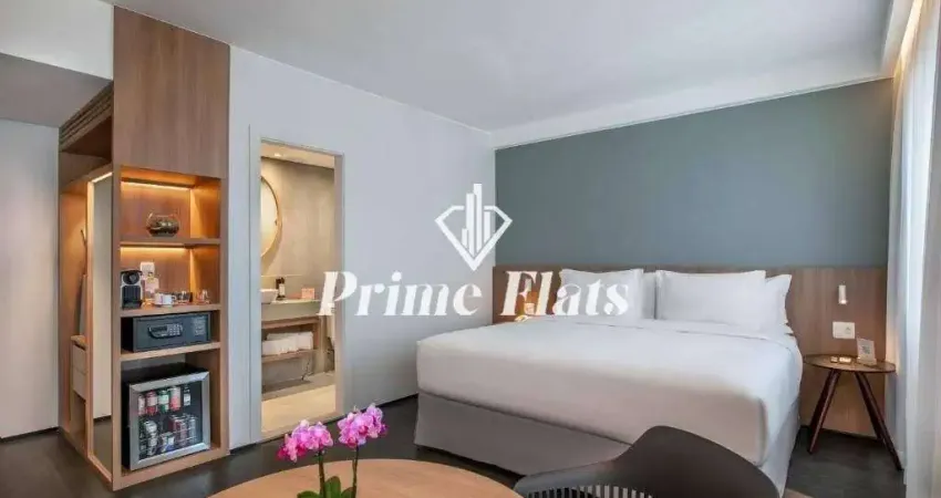 Flat disponível para venda no Meliá Higienópolis, com 32m², 1 dormitório e 1 vaga de garagem