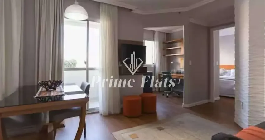 Flat disponível para locação no Roomo Bela Cintra, com 48m², 2 dormitórios e 1 vaga