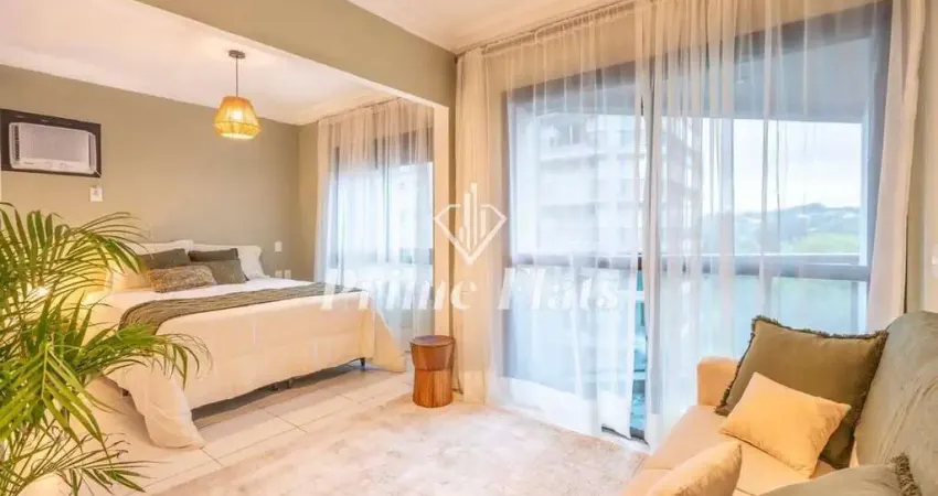 Flat disponível para venda no condomínio edifício the metropolitan hall, com 36m², 1 dormitório e 1 vaga