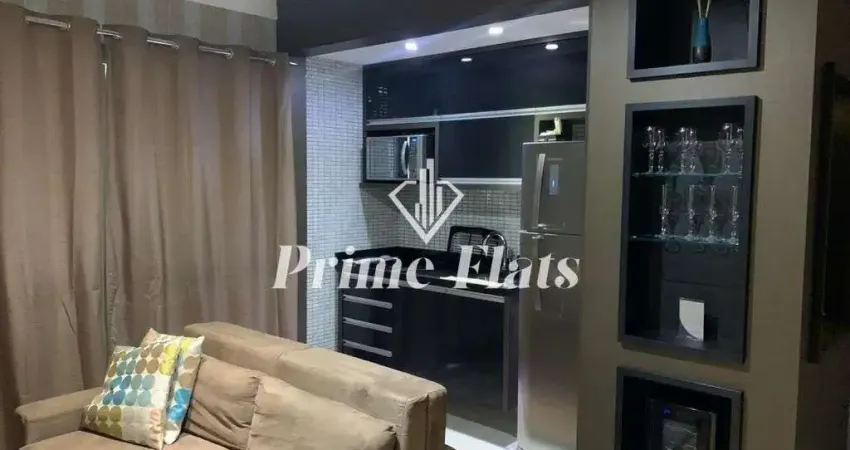 Flat disponível para locação no gran estanconfor veranda berrini, com 40m², 1 dormitório e 1 vaga