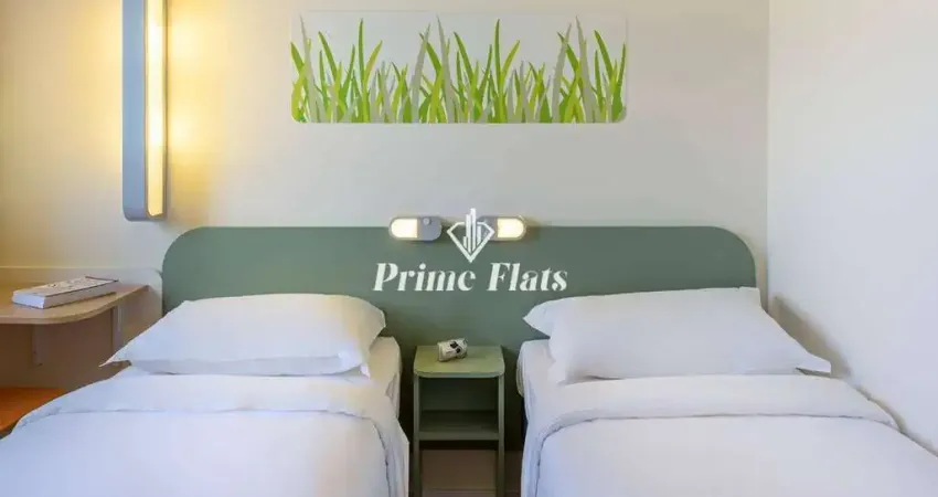 Flat disponível para venda no Ibis Budget Blumenau, com 12m², 1 dormitório e 1 vaga