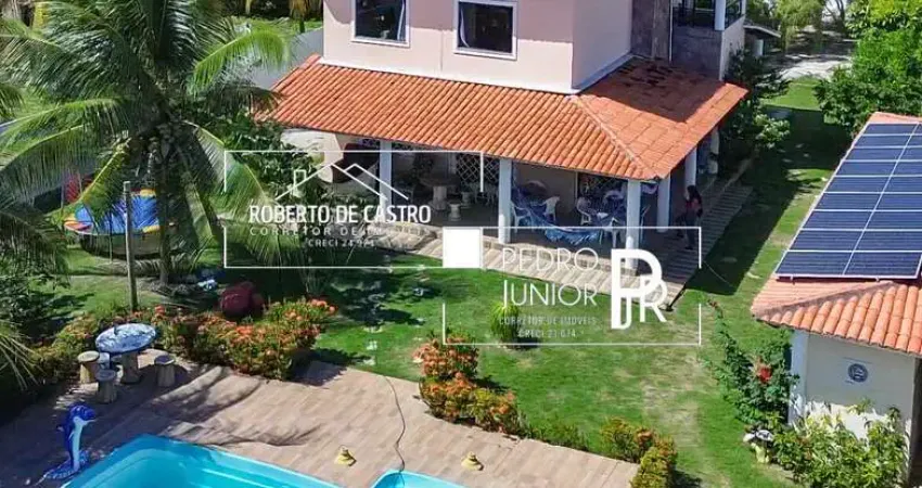 Casa com 6 quartos à venda na Barra do Jacuípe, Camaçari 