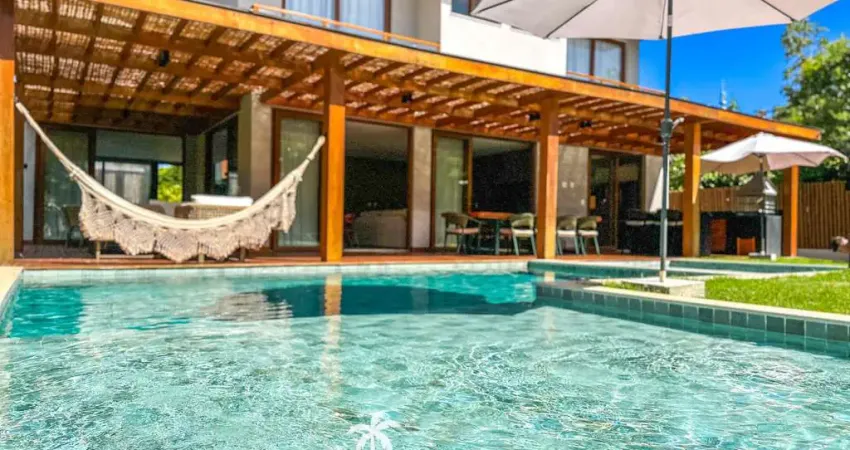 Casa à venda 7 suítes alto padrão no condomínio praia bella - praia do forte